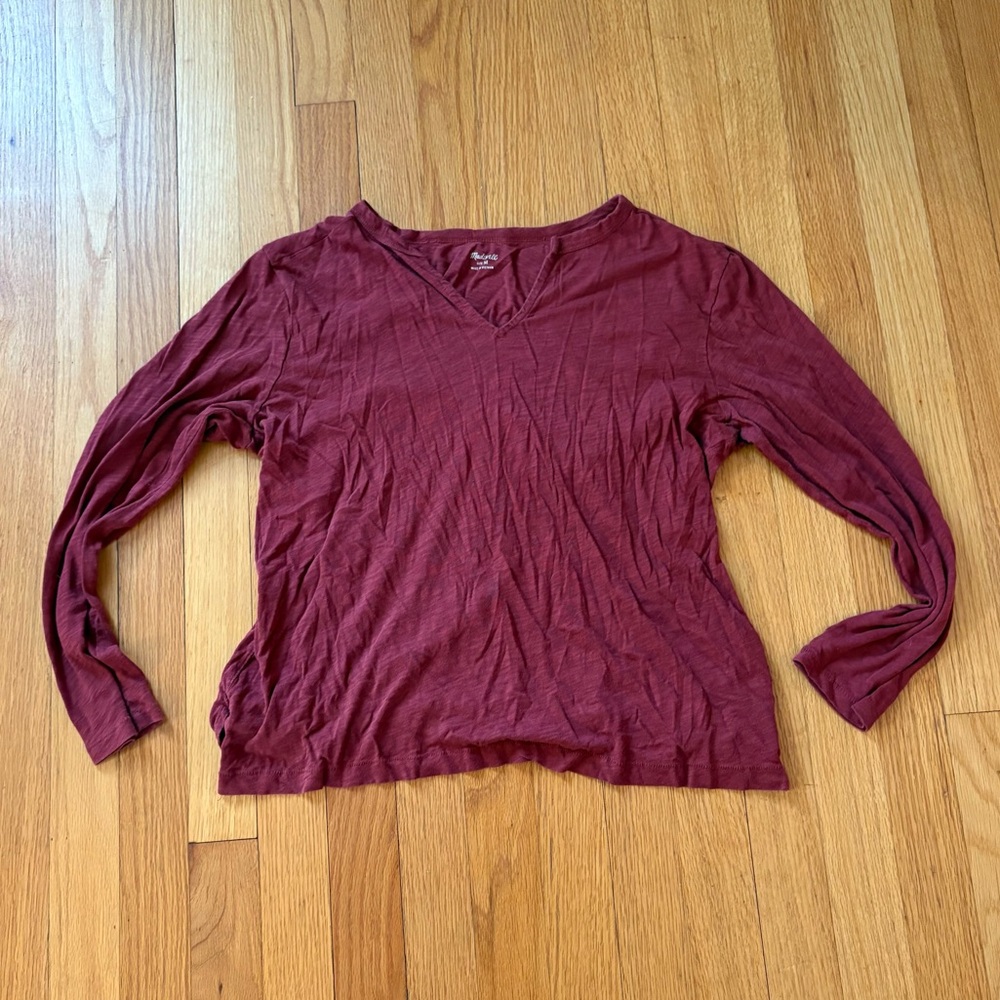 Madewell Long Sleeve Top